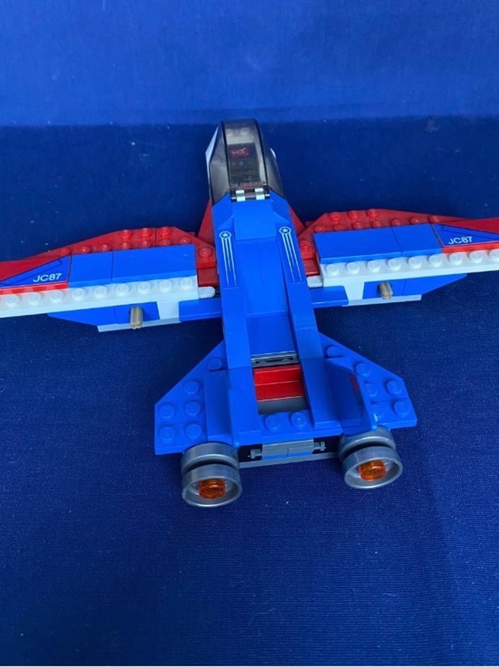 LEGO Marvel Super Heroes Captain America Jet Pursuit 76076-Complete w/Box&Manual - Picture 4 of 12